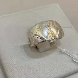 ANEL NOSSA SENHORA OURO 12K
