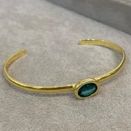 BRACELETE UMA ZIRCONIA VERDE