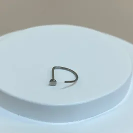 PIERCING NARIZ D-RING AÇO