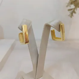 MEIA ARGOLA RETÂNGULAR ROBUSTA ELEGANTE MÉDIA