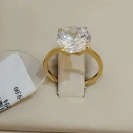 ANEL SOLITÁRIO PEDRA GRANDE