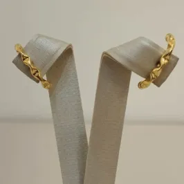 BRINCO EAR HOOK ONDULADO