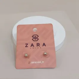 BRINCO PRATA BOLA 5MM