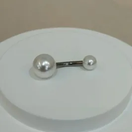 PIERCING UMBIGO PÉROLA