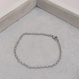 PULSEIRA AÇO CADEADO 2.8MM 20CM