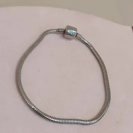 PULSEIRA AÇO PANDORA BOLINHA, CORAÇÃO E TRADICIONAL