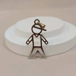 PINGENTE AÇO MENINO