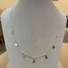 CHOKER PRATA MEDALHAS