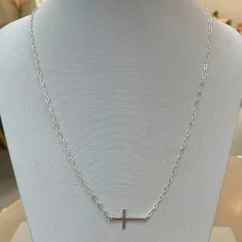 CORRENTE ELO CARTIER COM CRUZ