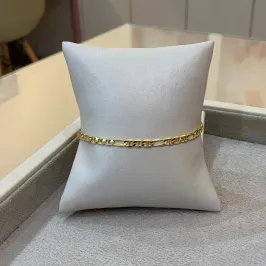 PULSEIRA MASCULINA PIASTRINE 4MM 21CM