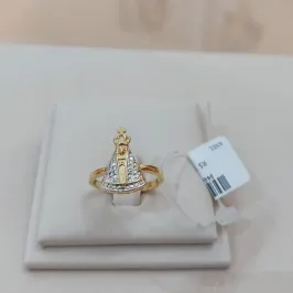 ANEL NOSSA SENHORA APARECIDA TAMANHO 24