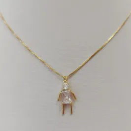 PINGENTE FILHO PALITO CRISTAL