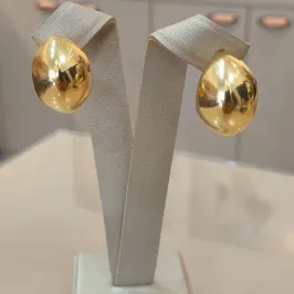 BRINCO MEIA ARGOLA ABAULADA