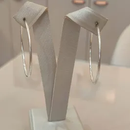 BRINCO PRATA ARGOLA GRANDE