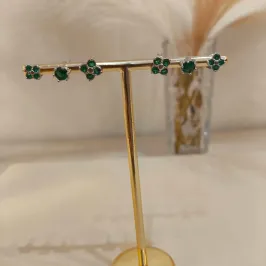 TRIO ESMERALDA FLOR E PONTO DE LUZ