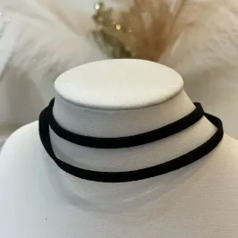 COLAR CAMURÇA PRETO