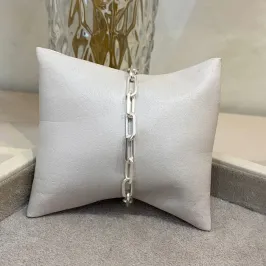 PULSEIRA PRATA CARTIER ELOS GRANDES