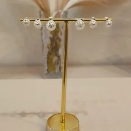 TRIO PRATA MEIA BOLA VAZADA