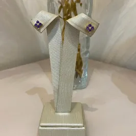 BRINCO FLOR LILÁS/LAVANDA