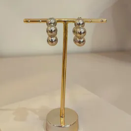ARGOLA 5 ESFERAS DIAMANTE