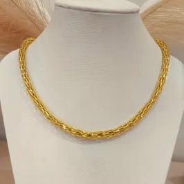 CHOKER TELA QUADRICULADA