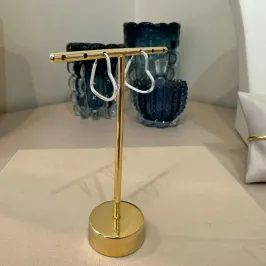 ARGOLA PRATA CORAÇÃO MÉDIA