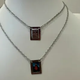 ESCAPULÁRIO AÇO NOSSA SENHORA DE GUADALUPE