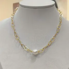 CHOKER ELOS E UMA PÉROLA