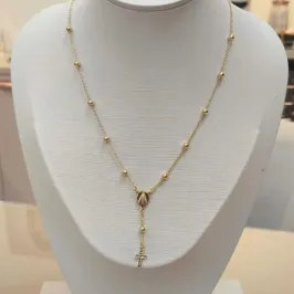 COLAR TERÇO NOSSA SENHORA APARECIDA