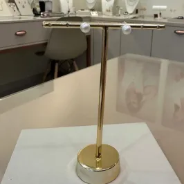 BRINCO PRATA PÉROLA P