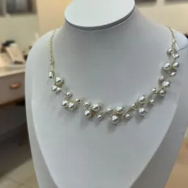 CHOKER PÉROLAS