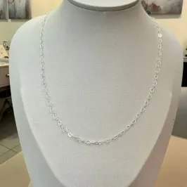 CHOKER PRATA ELO CORAÇÃO