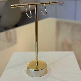 ARGOLA PRATA CORAÇÃO