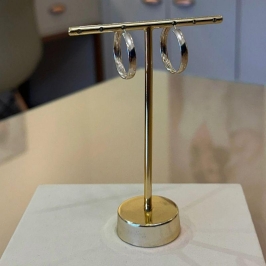 ARGOLA PRATA MÉDIA