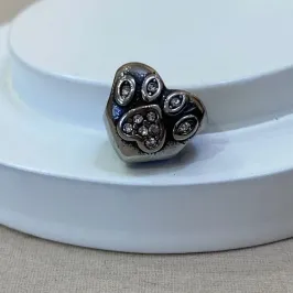 BERLOQUE AÇO SEPARADOR PATINHA COM CRISTAL