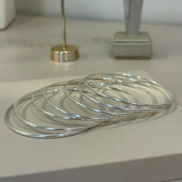 PULSEIRA PRATA LISA