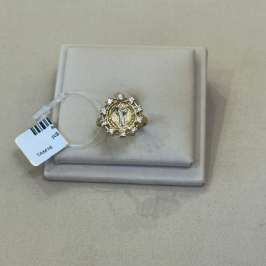 ANEL SÃO BENTO CRAVEJADO TAMANHO 16