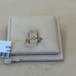 ANEL SOLITÁRIO GOMINHOS DELICADOS TAMANHO 16