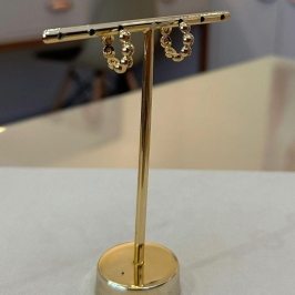 ARGOLA ESFERAS CRAVEJADAS