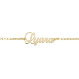PULSEIRA INFANTIL ELO PORTUGUÊS COM NOME (11CM)