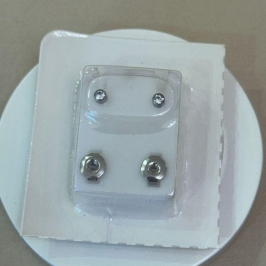 BRINCO AÇO PARA PERFURAÇÃO PONTO DE LUZ CRISTAL