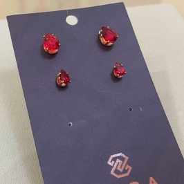 DUPLA GOTAS VERMELHAS