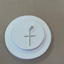 PINGENTE PRATA CRUCIFIXO