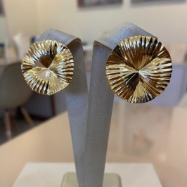 BRINCO BOTÃO PÉTALAS