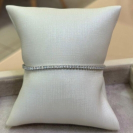 PULSEIRA RIVIERA DELICADA CRISTAL LUXO DIAMANTE