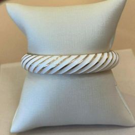 BRACELETE RESINADO BRANCO