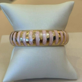 BRACELETE RESINADO ROSA