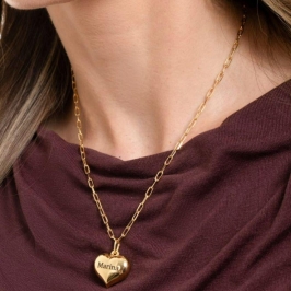 COLAR CARTIER CORAÇÃO COM NOME