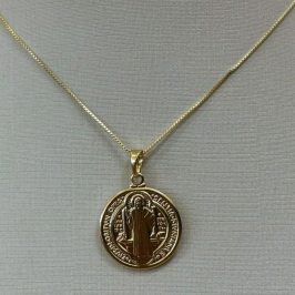 PINGENTE MEDALHA DE SÃO BENTO MÉDIA