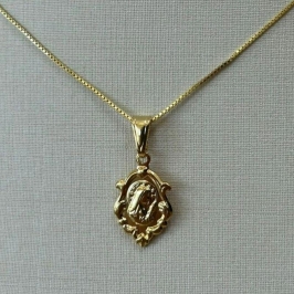 PINGENTE MEDALHA MARIA